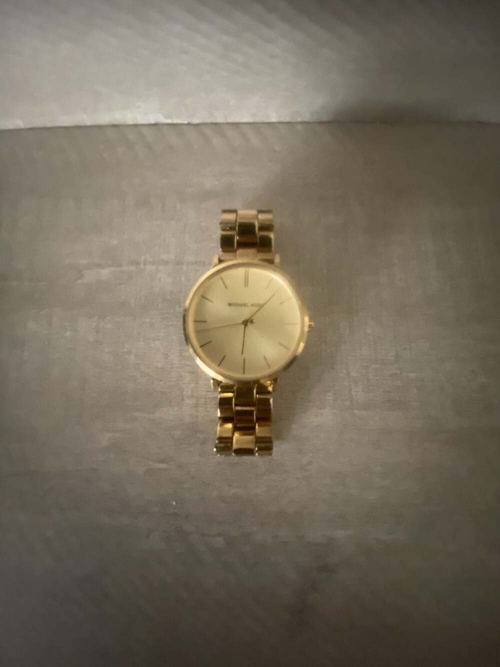 Michael Kors Jaryn Gold-Tone Stainless Steel Watch MK7079